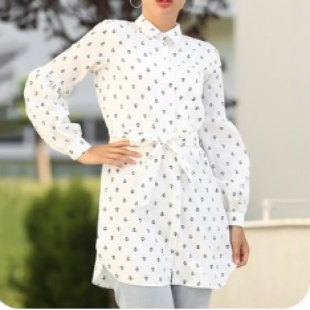 Nautical Tunic Dress Top